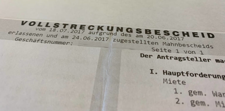 Online Mahnbescheid – ISE Deutsche Inkasso E.K.